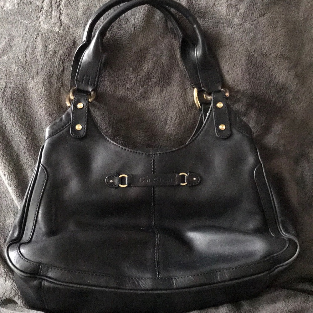 Nice Black soft leather bag